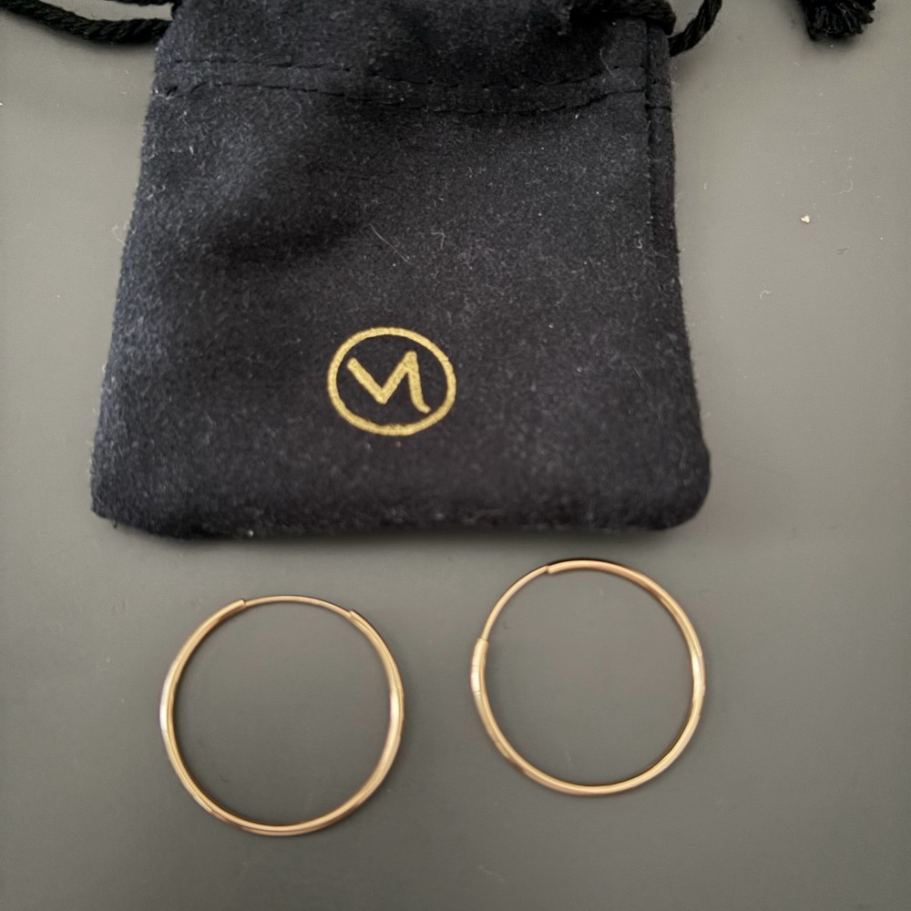 Mejuri Large Gold Hoops